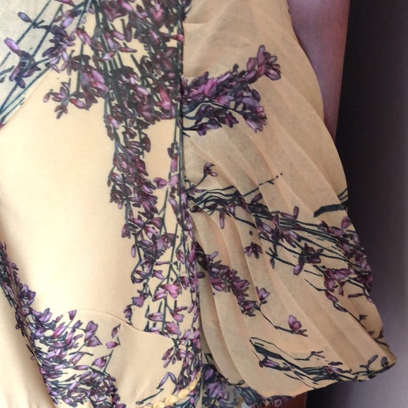 KEEPSAKE the Label Yellow and Purple Asymmetrical Sundress - Picture 2 of 15